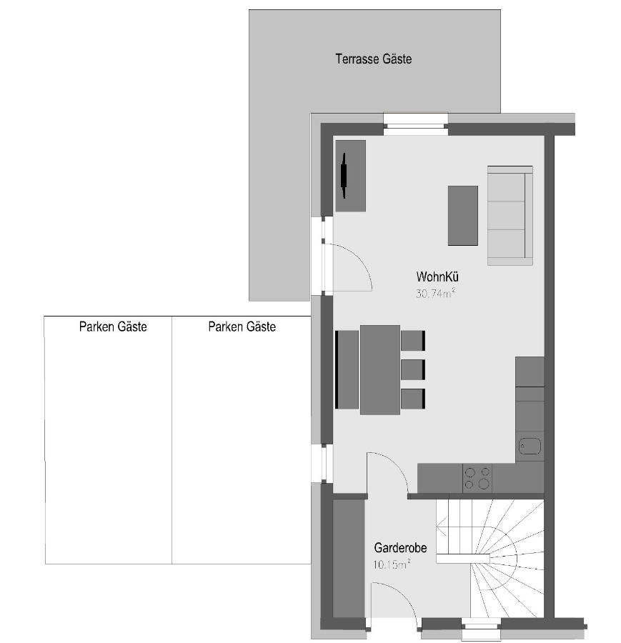 Apartment Mountainview นอยชติฟ อิม ชตูไปทัล ภายนอก รูปภาพ